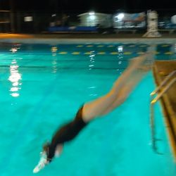 La Mesa Municipal Pool & Spa - Learning to dive into water, in addition to having learned proper freestyle stroke