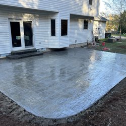 Colts Landscaping Excavation & Concrete - Stamped Patio Design