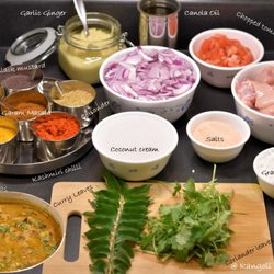 Rangoli Indian Restaurant - Pure ingredients pure curry.     Chicken Madras.