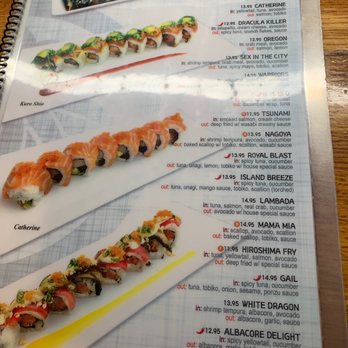 Sushi Kan - Just the first page of rolls - Japanese Near Me - San Jose, California Sushi Kan - Just the first page of rolls - Japanese Near Me - San Jose, California