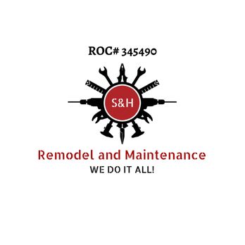S&H Remodel and Maintenance - logo - General Contractors Near Me - Maricopa, Arizona S&H Remodel and Maintenance - logo - General Contractors Near Me - Maricopa, Arizona