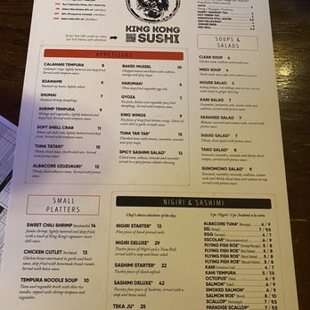 King Kong Sushi - New Menus - Sushi Bars Near Me - Myrtle Beach, South Carolina King Kong Sushi - New Menus - Sushi Bars Near Me - Myrtle Beach, South Carolina