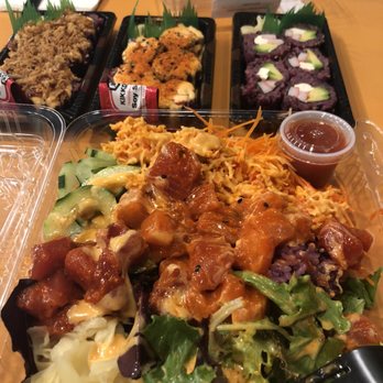 Pick N' Roll - Spicy tuna and salmon poke bowl. - Japanese Near Me - Scottsdale, Arizona Pick N' Roll - Spicy tuna and salmon poke bowl. - Japanese Near Me - Scottsdale, Arizona