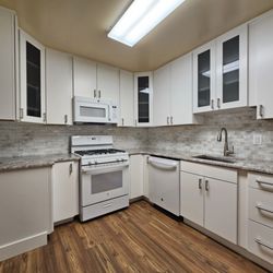 Kitchen Remodel - White Cabinets & Granite Countertops