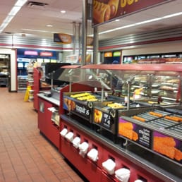 The many food options including delicious hot tacquitos!