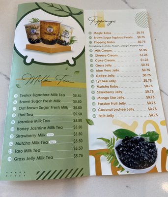 Menu photo 6 Tealux® Cafe Norfolk, VA