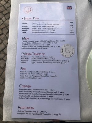 Menu photo 2 Belém 2 a 8 Lisbon, 11 Menu photo 2 Belém 2 a 8 Lisbon, 11