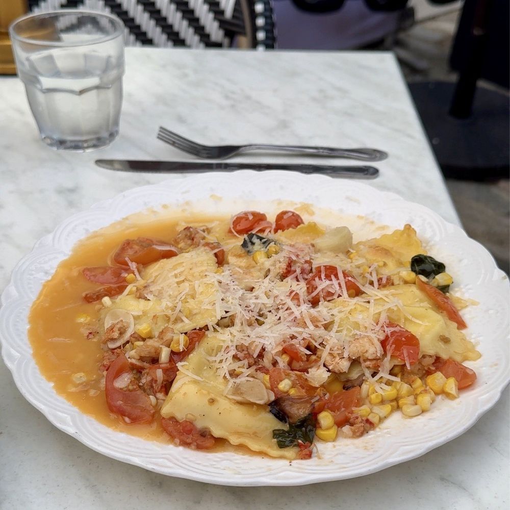 Ciao Roma - Lobster & Corn Ravioli - Italian Near Me - Boston, Massachusetts Ciao Roma - Lobster & Corn Ravioli - Italian Near Me - Boston, Massachusetts