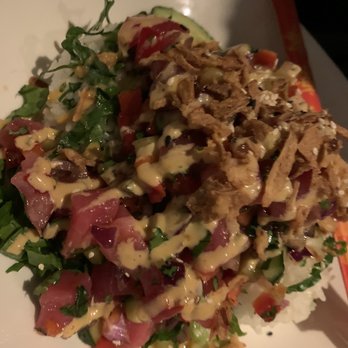 Bonefish Grill - The poke bowl was way too saucy! - Seafood Near Me - Las Vegas, Nevada Bonefish Grill - The poke bowl was way too saucy! - Seafood Near Me - Las Vegas, Nevada