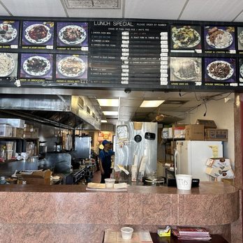 Golden Wok - The counter where you order. - Chinese Near Me - Lantana, Florida Golden Wok - The counter where you order. - Chinese Near Me - Lantana, Florida