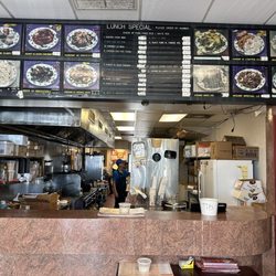 Golden Wok - The counter where you order.