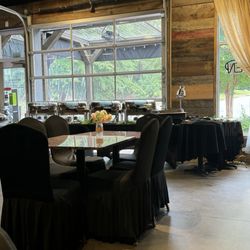 Monarch - The buffet area.