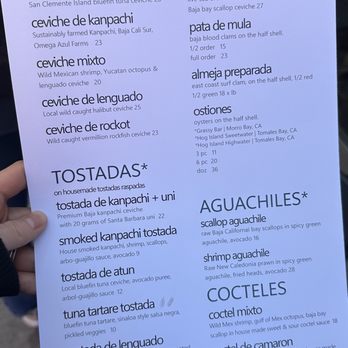 Holbox - Menu - Latin American Near Me - Los Angeles, California Holbox - Menu - Latin American Near Me - Los Angeles, California