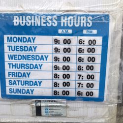 La Pescaderia - Business hours