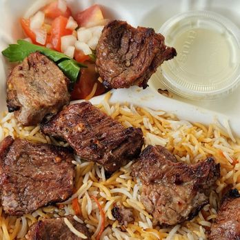 Bamyan Kebab House - Chelo kebab Tikka beef - Afghan Near Me - WINOOSKI, Vermont Bamyan Kebab House - Chelo kebab Tikka beef - Afghan Near Me - WINOOSKI, Vermont