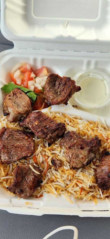Food from Bamyan Kebab House