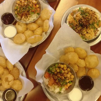 Chapati - Pani puri and aloo chaat - Indian Near Me - Indianapolis, Indiana