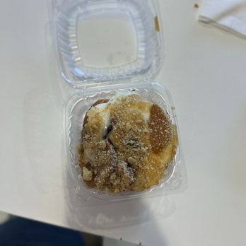 Cranky Granny's Sweet Rolls - Peach Cobbler Cinnamon Roll - Desserts Near Me - Pflugerville, Texas Cranky Granny's Sweet Rolls - Peach Cobbler Cinnamon Roll - Desserts Near Me - Pflugerville, Texas