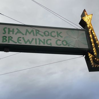 Shamrock Brewing - a sign for shamrock brewing - Irish Near Me - Pueblo, Colorado Shamrock Brewing - a sign for shamrock brewing - Irish Near Me - Pueblo, Colorado