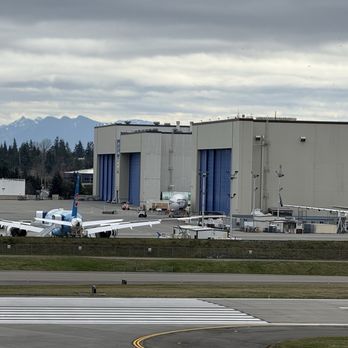 Boeing Future of Flight - Painting buildings for the planes. - Tours Near Me - Mukilteo, Washington Boeing Future of Flight - Painting buildings for the planes. - Tours Near Me - Mukilteo, Washington