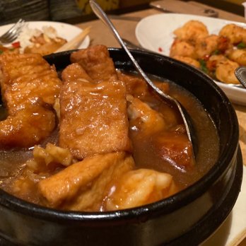Fortune Wok - shrimp dofu in hot pot. - Chinese Near Me - Overland Park, Kansas Fortune Wok - shrimp dofu in hot pot. - Chinese Near Me - Overland Park, Kansas