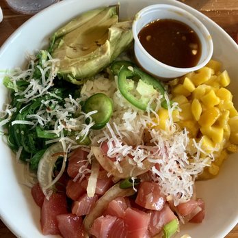 The Deck - Ahi poke bowl - New American Near Me - Tybee Island, Georgia The Deck - Ahi poke bowl - New American Near Me - Tybee Island, Georgia
