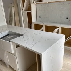 K and E Stones Designs - First stage of install