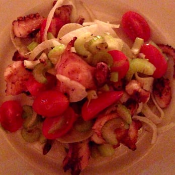 Cafe Select - Tender and flavorful $15 octopus salad. - Bars Near Me - New York, New York