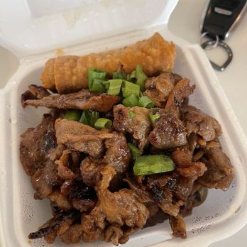 KJB Pho and Eggrolls - Pork and egg roll. Eggroll was still crunchy when I got home! - Vietnamese Near Me - Costa Mesa, California KJB Pho and Eggrolls - Pork and egg roll. Eggroll was still crunchy when I got home! - Vietnamese Near Me - Costa Mesa, California