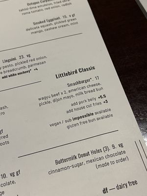 Menu photo 6 Littlebird Grand Rapids, MI Menu photo 6 Littlebird Grand Rapids, MI