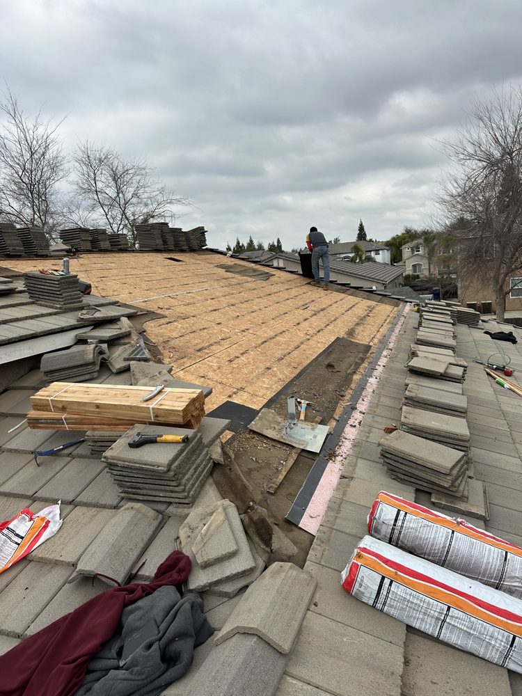 Slide of Antonio’s roof