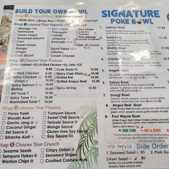 Tokyo Poke Bowl - Food Menu December 2025 - Poke Near Me - Fort Wayne, Indiana Tokyo Poke Bowl - Food Menu December 2025 - Poke Near Me - Fort Wayne, Indiana