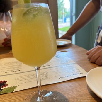 Tupelo Honey Southern Kitchen & Bar - "Peach don't kill my vibe" yummy sangria drink! - Southern Near Me - Indianapolis, Indiana Tupelo Honey Southern Kitchen & Bar - "Peach don't kill my vibe" yummy sangria drink! - Southern Near Me - Indianapolis, Indiana