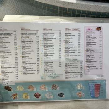 T4 - Menu - Tea Rooms Near Me - San Leandro, California