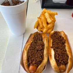 Clock Drive-In - Chili Hot Dog