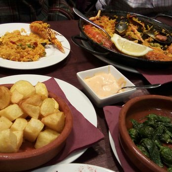Los Bellota - Spicy potatoes, yummy peppers and paella. - Spanish Near Me - Barcelona, B Los Bellota - Spicy potatoes, yummy peppers and paella. - Spanish Near Me - Barcelona, B