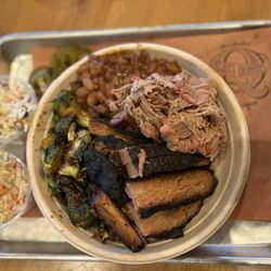 Mighty Quinn's Barbeque - Rice Bowl  with EXTRA MEAT