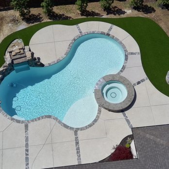 Buena Vista Landscape - Artificial turf around pool - Irrigation Near Me Buena Vista Landscape - Artificial turf around pool - Irrigation Near Me
