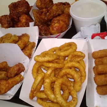 Boom Boom Chicken - onion rings - Chicken Wings Near Me - Rutherford, New Jersey Boom Boom Chicken - onion rings - Chicken Wings Near Me - Rutherford, New Jersey