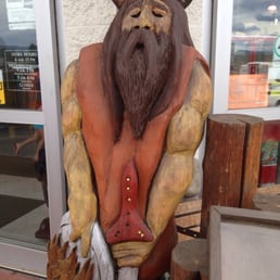 Nothing says high quality groceries like a Viking stroking his short sword. Nothing says high quality groceries like a Viking stroking his short sword.