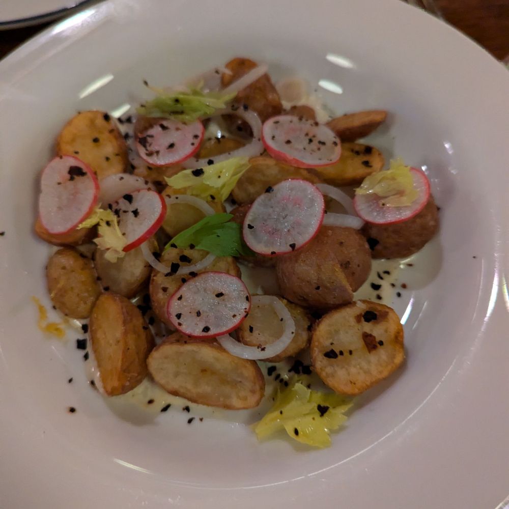 Bar Volpe - Crispy potato tonnato - Italian Near Me - Boston, Massachusetts Bar Volpe - Crispy potato tonnato - Italian Near Me - Boston, Massachusetts
