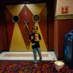 Tinseltown - Dad and Lil dad first summer movie.