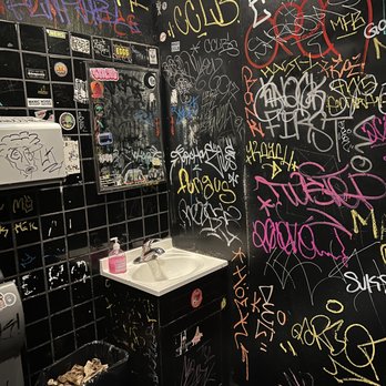 Lucky 13 - 6/20/22 Mens restroom, art? - Bars Near Me - Alameda, California