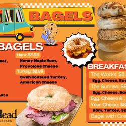 Pitstop Deli - Bagel Menu