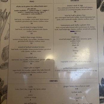 District Saigon - Menu - Vietnamese Near Me - Astoria, New York