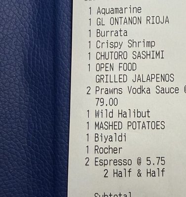Menu photo 8 PISCES Las Vegas, NV Menu photo 8 PISCES Las Vegas, NV