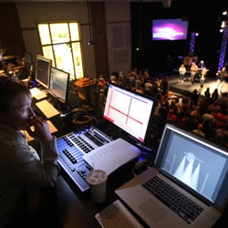 First Christian Church - FCC Tech team hard at work