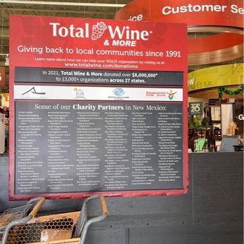 Total Wine & More - Front of the store - Beer, Wine & Spirits Near Me - Albuquerque, New Mexico