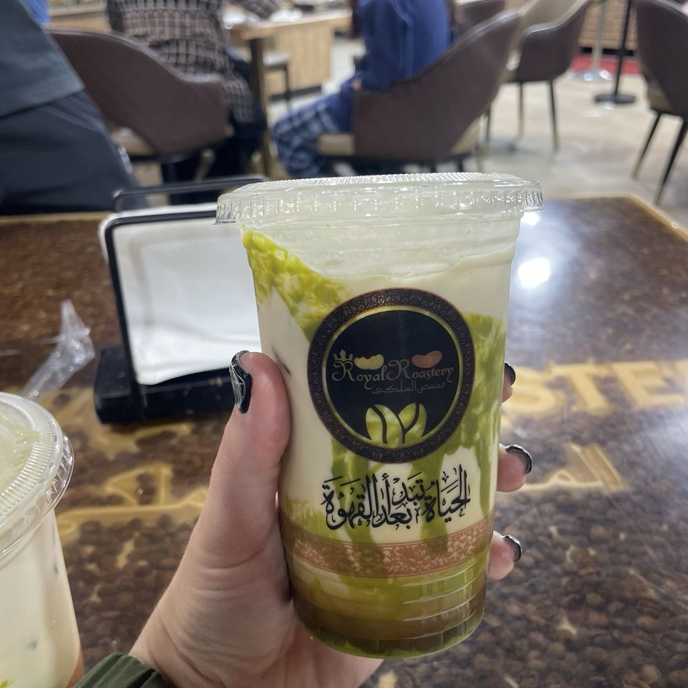 Royal Roastery - Houston - Pistachio latte - Coffee Roasteries Near Me - Houston, Texas