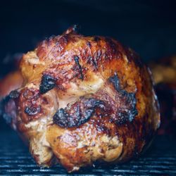 Vermont Maple Syrup and bourbon glazed turkey breast